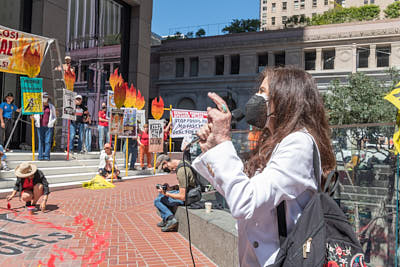 Ally Action: No Dirty Deal @ Sen. Feinstein's Office:September 1st, 2022